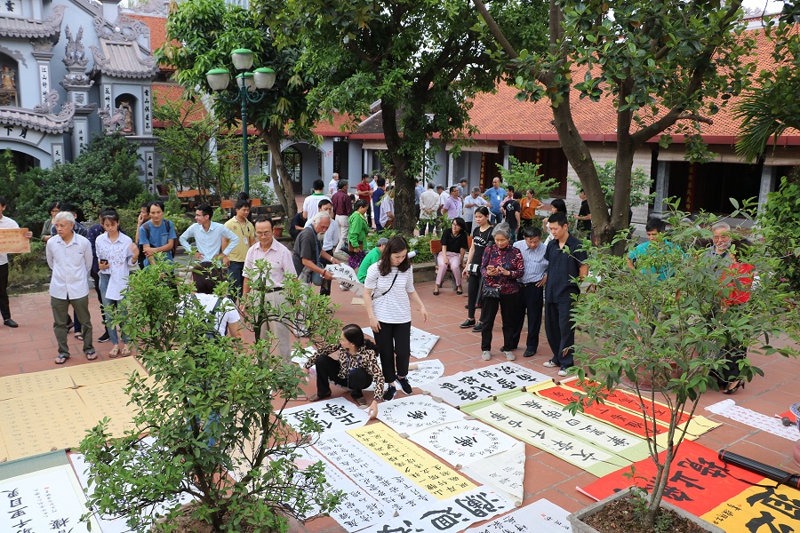 90 tác phẩm Thư pháp được chọn trưng bày tại Triển lãm Hàn Mặc VIII