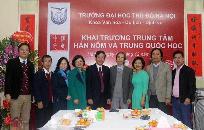 Khai trương Trung tâm Hán nôm và Trung Quốc học thuộc Đại học Thủ đô