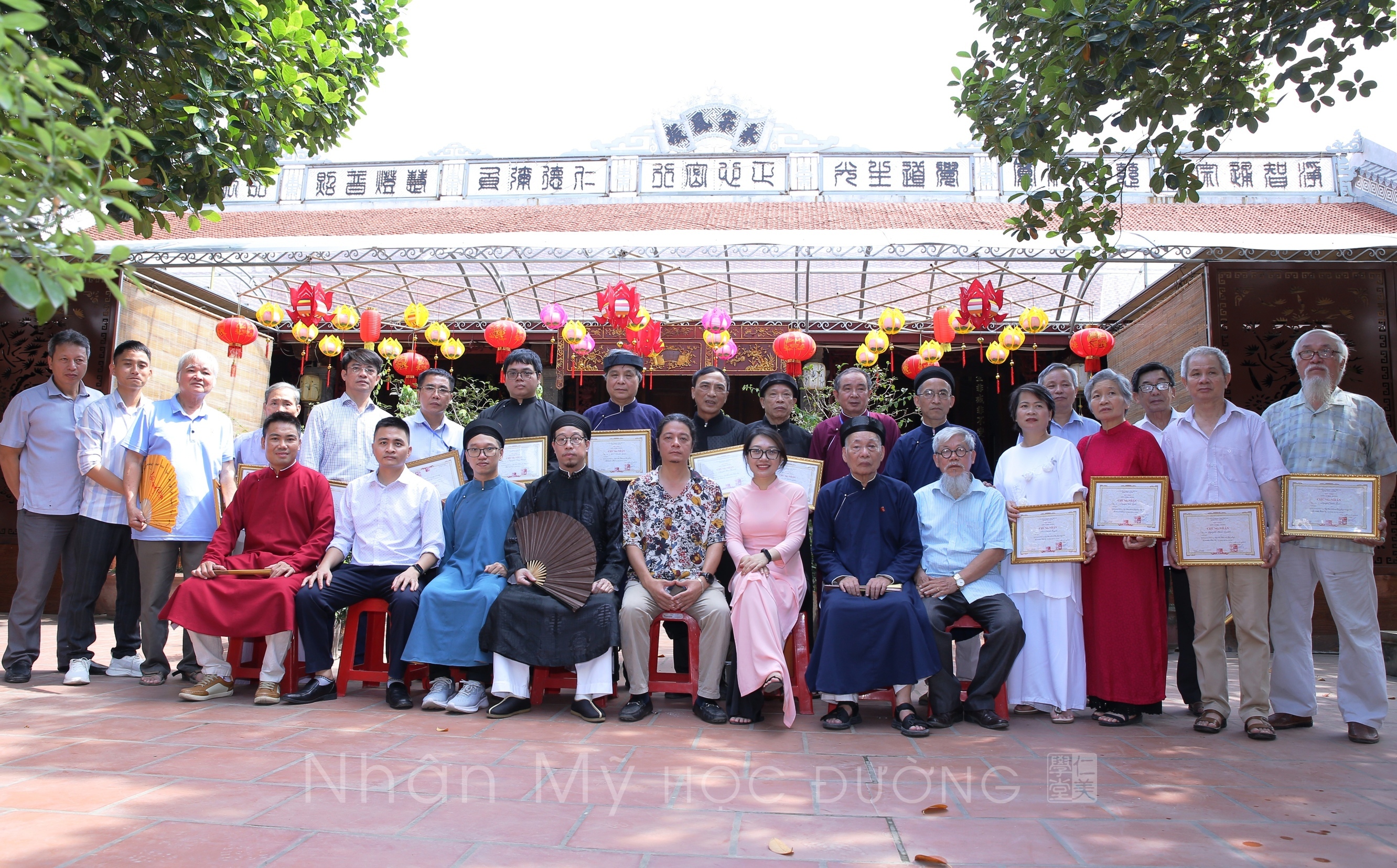 Lễ tốt nghiệp các lớp Hán Nôm, thư pháp và nâng cao năm 2023